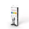 USB 2.0 -kaapeli SAVIO CL-155, USB A vaihdettavaan USB-C / Micro-USB B / Lightning, 2 m, musta