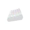 Savio WHITEOUT X2 RED -pelinäppäimistö USB QWERTY mekaaninen 61 näppäintä