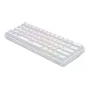 Savio WHITEOUT X2 RED -pelinäppäimistö USB QWERTY mekaaninen 61 näppäintä