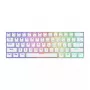 Savio WHITEOUT X2 RED -pelinäppäimistö USB QWERTY mekaaninen 61 näppäintä