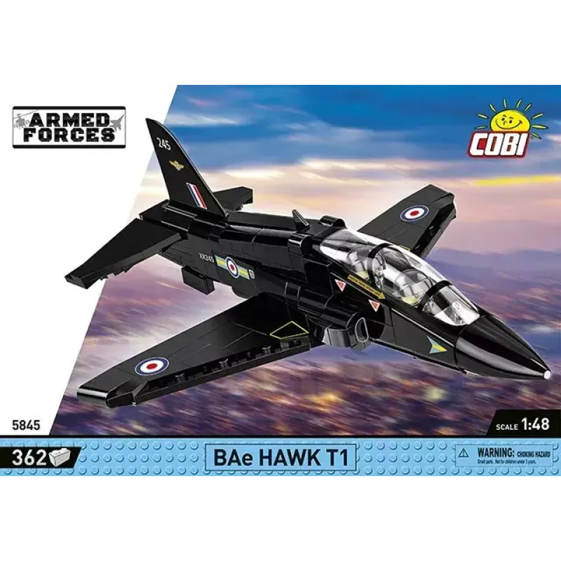 Rakennuslelu Cobi BAe Hawk T1 mallirakennussarja 5845 osaa Cobilta
