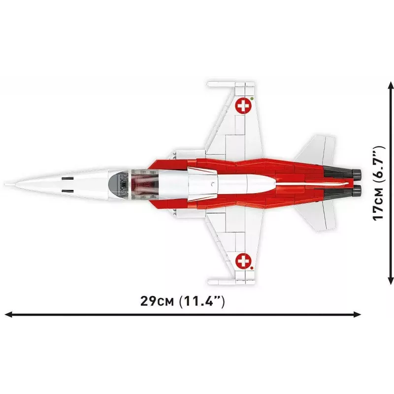 Rakennuslelu Cobi Northrop F-5E Tiger II malli 5857 palikkasarja