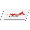 Rakennuslelu Cobi Northrop F-5E Tiger II malli 5857 palikkasarja