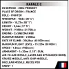 Rakennuspalikkasarja Cobi Rafale C 551 osaa malli COBl-5901
