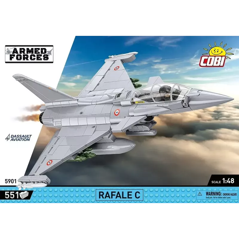 Rakennuspalikkasarja Cobi Rafale C 551 osaa malli COBl-5901