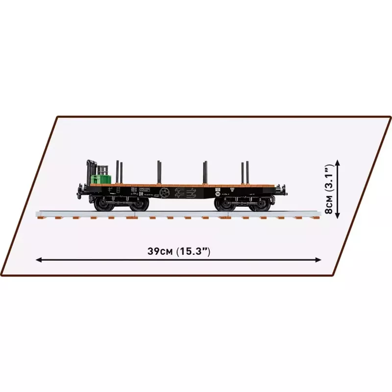 Rakennuslelu Cobi raskaan kuorma-auton malli COBI-6284, mittakaava 1:35