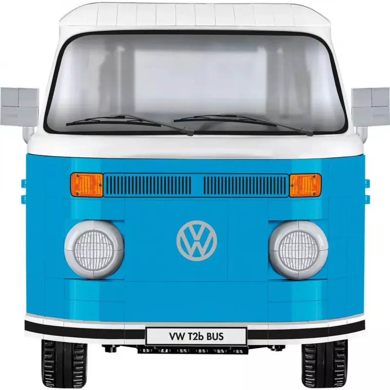 Cobi rakennuslelu Volkswagen T2b Bus, vaaleansininen/valkoinen, mittakaava 1:12