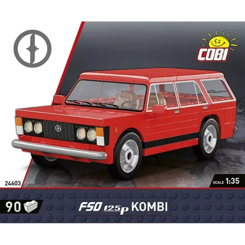 Palikkasarja Cobi Blocks FSO 125p 90 palikkaa COBI-24603 – 90 muovipalikkaa