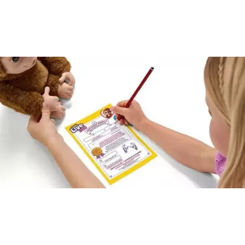 Interaktiivinen lelu Cobi Little Live Pets Monkey MO-26613 — interaktiivinen lemmikkilelu äänillä ja liikkeillä