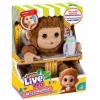 Interaktiivinen lelu Cobi Little Live Pets Monkey MO-26613 — interaktiivinen lemmikkilelu äänillä ja liikkeillä