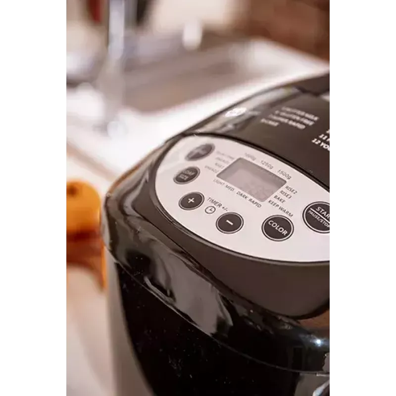 Leipäkone Mesko Home MS 6022 850 W musta digitaalinen ajastin