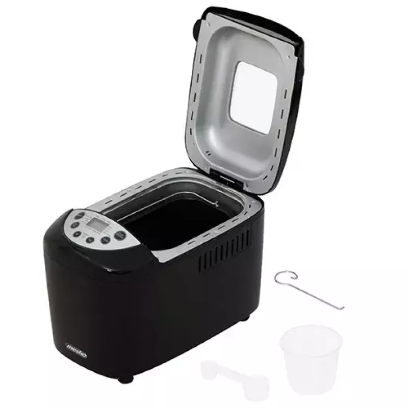 Leipäkone Mesko Home MS 6022 850 W musta digitaalinen ajastin