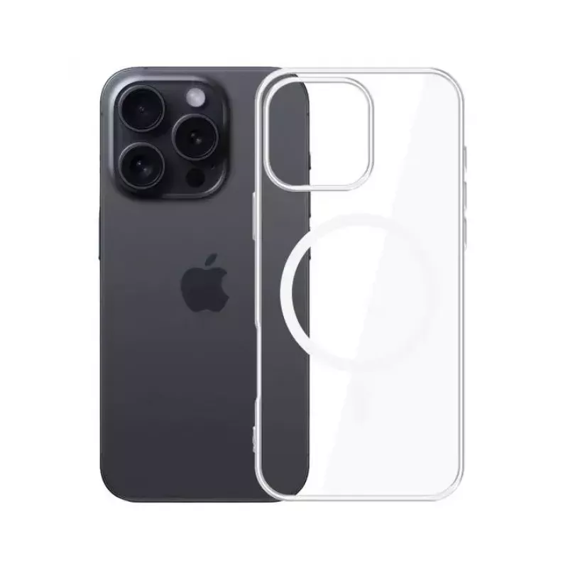 Suojakotelo 3MK Clear MagCase Apple iPhone 16 Pro läpinäkyvä