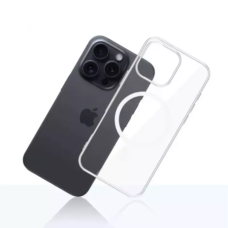 Suojakotelo 3MK Clear MagCase Apple iPhone 16 Pro läpinäkyvä