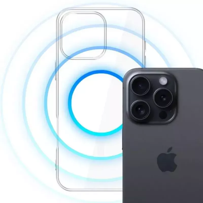Suojakotelo 3MK Clear MagCase Apple iPhone 16 Pro läpinäkyvä