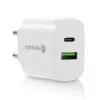 USB-C-laturi everActive SC-370Q 25W QC3.0 USB-pikalataus
