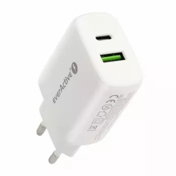 USB-C-laturi everActive SC-370Q 25W QC3.0 USB-pikalataus