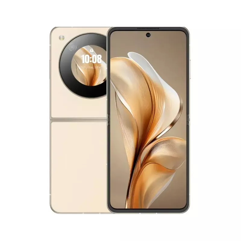 Älypuhelin NUBIA Flip 5G -paketti, mukana kuori, kuulokkeet ja jäähdytin, 8 GB RAM 256 GB, musta
