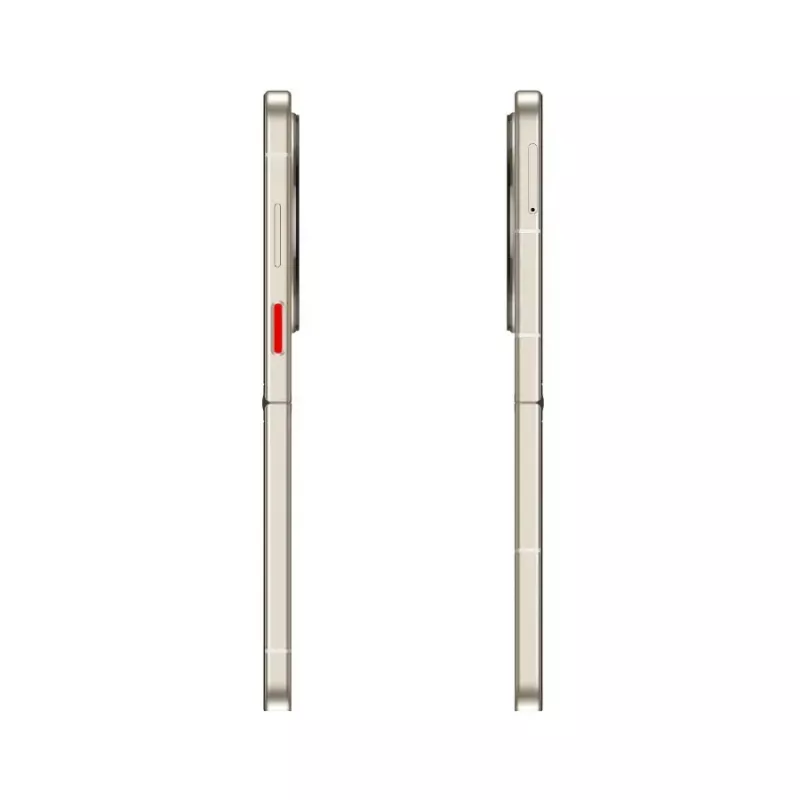 Älypuhelin NUBIA Flip 5G -paketti, mukana kuori, kuulokkeet ja jäähdytin, 8 GB RAM 256 GB, musta