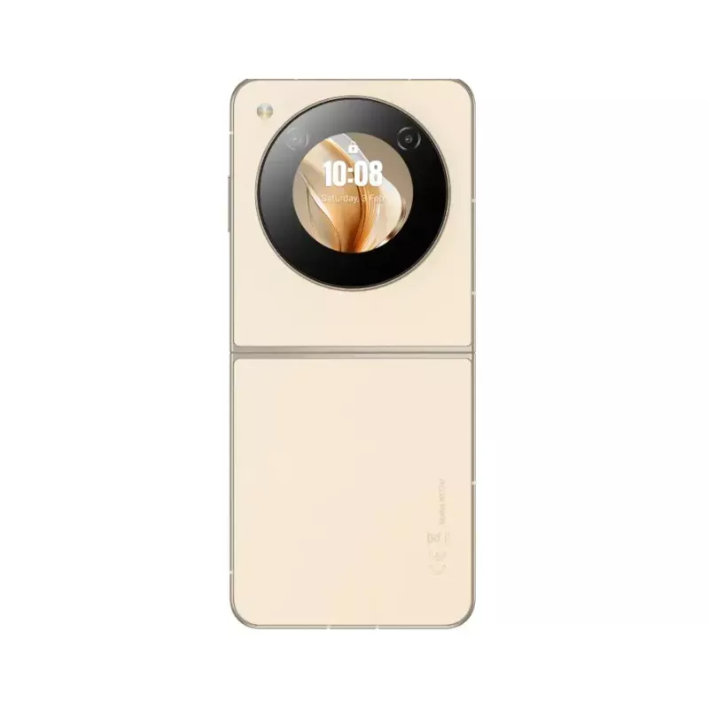 Älypuhelin NUBIA Flip 5G -paketti, mukana kuori, kuulokkeet ja jäähdytin, 8 GB RAM 256 GB, musta