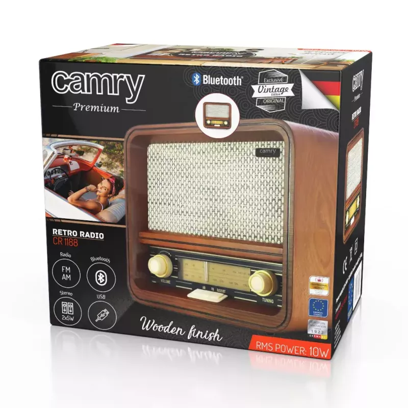 Henkilökohtainen radio Camry Premium CR 1188