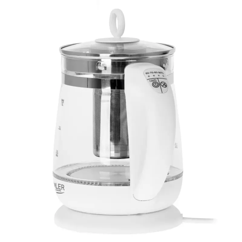 Vedenkeitin Adler AD 1299 1,5 L 1850 W valkoinen