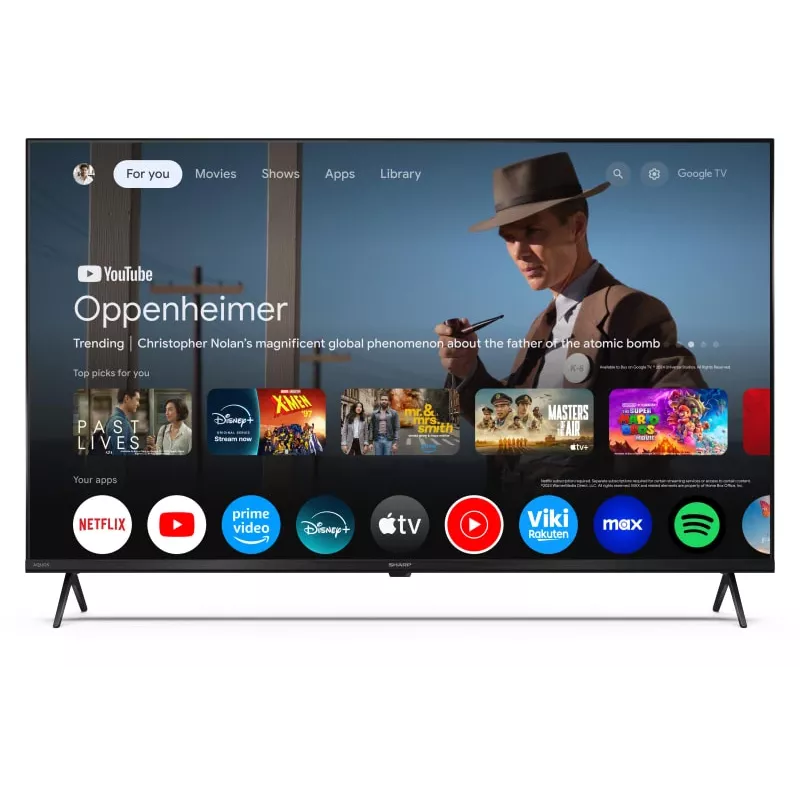 Sharp 55HL4265E TV 139,7 cm (55 tuuman) 4K Ultra HD Smart-TV Wi-Fi musta