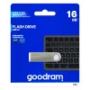 Goodram UUN2 USB-muistitikku 16 GB USB Type-A 2.0 hopea
