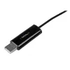 StarTech.com KM-kytkin kaapeli tiedostonsiirrolla Macille ja PC:lle – USB 2.0