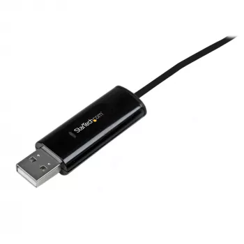 StarTech.com KM-kytkin kaapeli tiedostonsiirrolla Macille ja PC:lle – USB 2.0