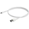 StarTech.com 3 jalkaa (1m) järeä valkoinen USB-A-Lightning-kaapeli – raskaan sarjan Rugged-aramidikuitu USB Type-A - Lightning lataus-/synkronointikaapeli – Apple MFi -sertifioitu iPad/iPhone 12