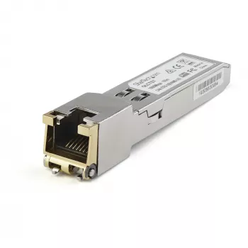 StarTech.com Juniper SFP-1GE-T yhteensopiva SFP-moduuli – 1000BASE-T – SFP-RJ45 Cat6/Cat5e – 1GE Gigabit Ethernet SFP – RJ-45 100 m