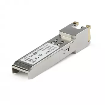 StarTech.com Juniper SFP-1GE-T yhteensopiva SFP-moduuli – 1000BASE-T – SFP-RJ45 Cat6/Cat5e – 1GE Gigabit Ethernet SFP – RJ-45 100 m