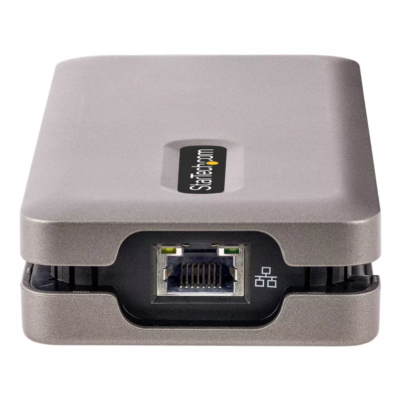 StarTech.com USB-C-moniporttiadapteri, 4K 60Hz HDMI 2.0b, HDR, USB 3.2 Gen 2 10Gbps keskitin (2xUSB-C, 1xUSB-A), 100W PD läpivienti, Mini Travel Dock, 12 tuuman/30cm kaapeli, kannettavan telakointiasema