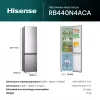 Hisense RB440N4ACA vapaasti seisova 336 L ruostumaton teräs