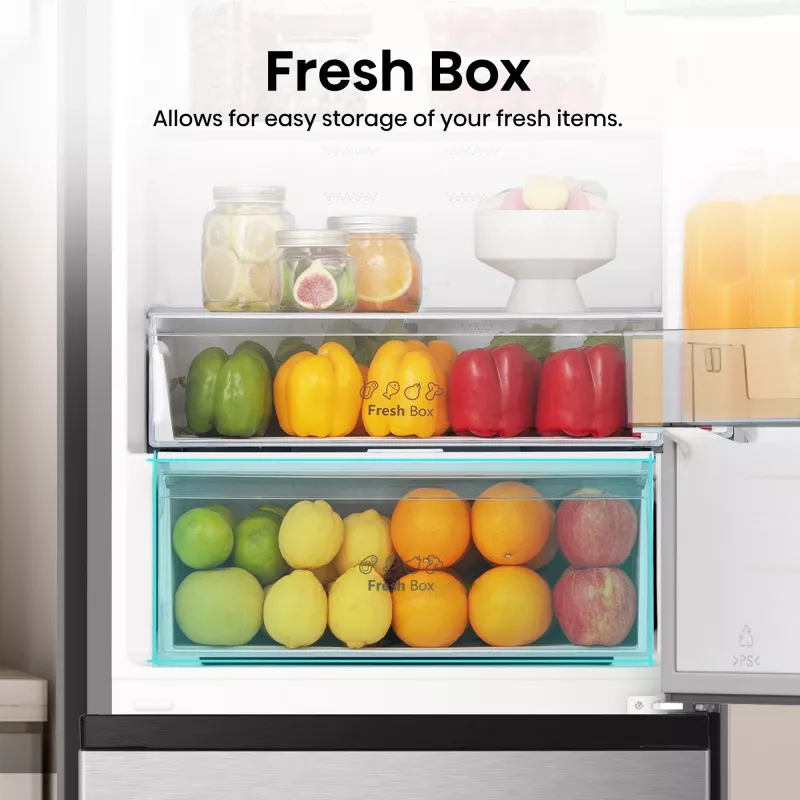 Hisense RB440N4ACA vapaasti seisova 336 L ruostumaton teräs