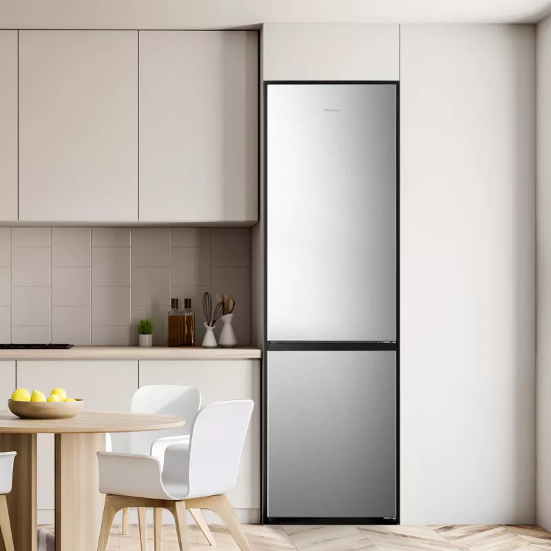 Hisense RB440N4ACA vapaasti seisova 336 L ruostumaton teräs