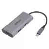 Dahua Technology 7-in-1 USB 3.1 Type-C - USB 3.0 + HDMI + SD/TF + PD -telakointiasema