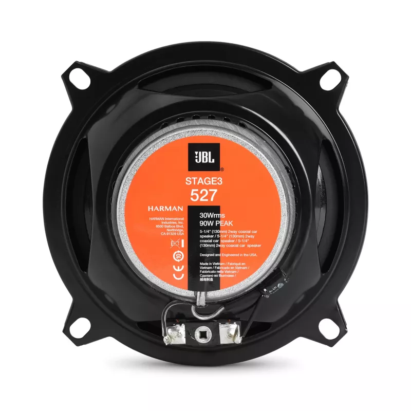 JBL Stage3 527 autokaiutin pyöreä 2-tie 200 W 2 kpl