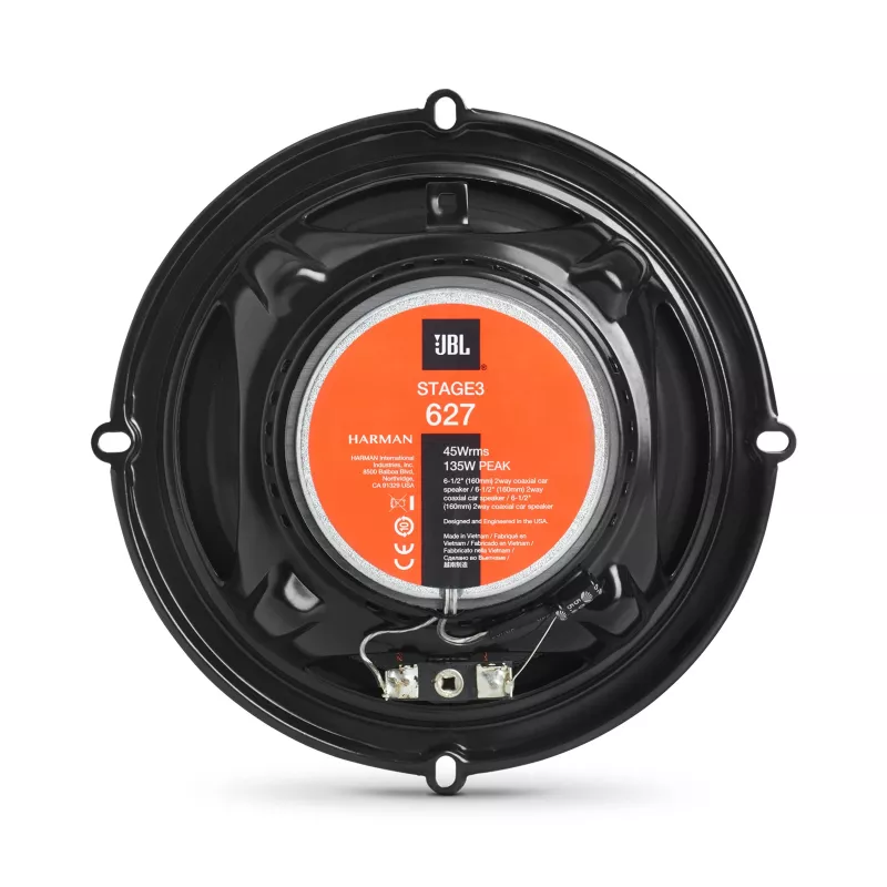 JBL Stage3 627 autokaiutin pyöreä 2-tie 225 W 2 kpl