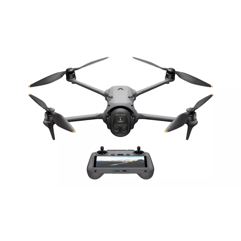 DJI Mavic 4 Pro -nelikopteri 100 MP 12288 x 8192 pikseliä harmaa