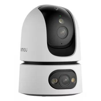 IP-valvontakamera IMOU Ranger Dual Pro 6MP — sisäkäyttöön, pöytä, 2304×1296, 3,6mm, 8× digitaalinen zoom, 91°×47° kuvakulma