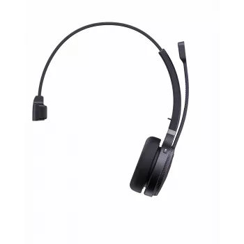 Yealink WH62 Mono Teams -kuulokemikrofoni, langaton, toimisto/callcenter, 20 - 20000 Hz, 80 g, kuulokemikrofoni, musta