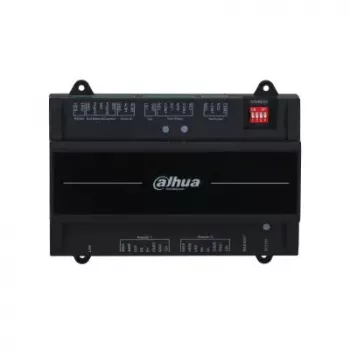Turvaoven ohjain Dahua DHI-ASC2202B-S — Bare 2-oven ohjain, 12 V, 24 W, RJ-45/RS-485