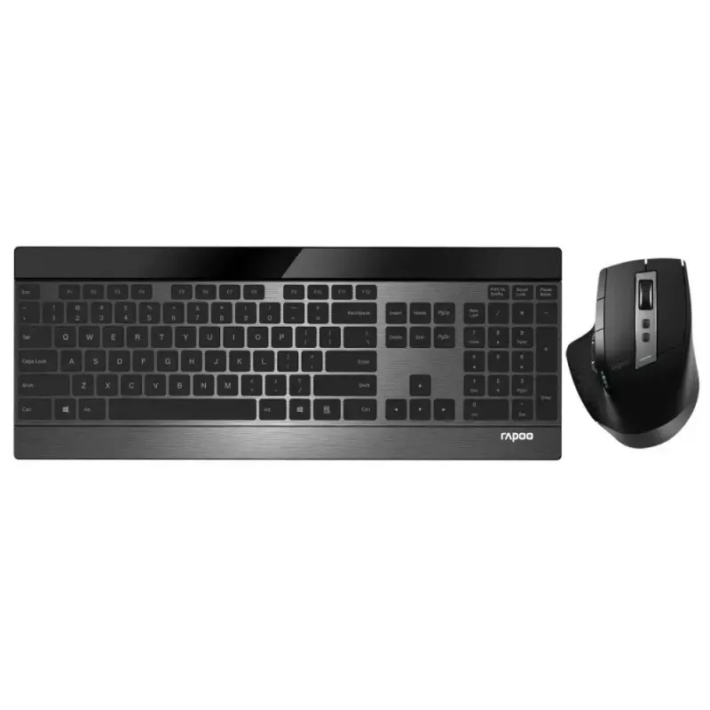 Näppäimistö-hiiri Rapoo 9900m Office QWERTZ musta
