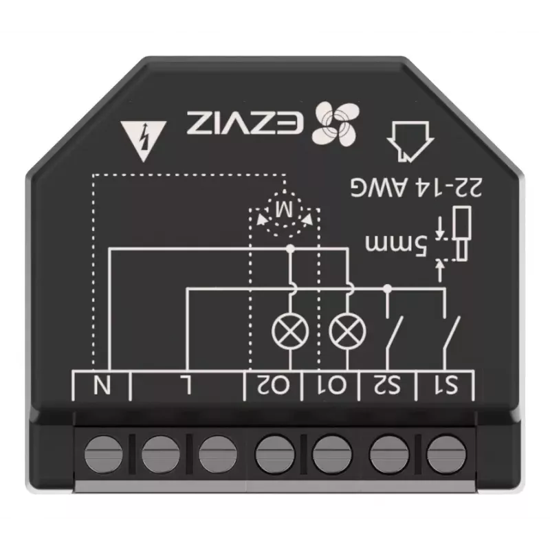 Langaton laite EZVIZ T36WN Wi-Fi AC-virta 100-240V kompakti – virtalähde: AC