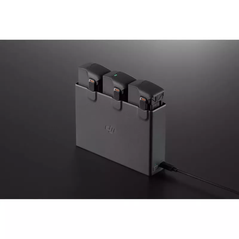 DJI Avata 2 akkulaturi USB 5-20V 3A musta