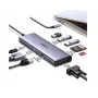 UGREEN 9-in-1 Type-C monitoimitelakointiasema adapteri keskitin