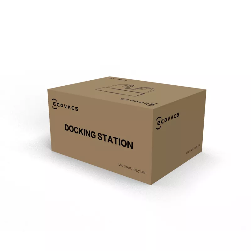 Latausasema Ecovacs D-CD01-2051 imuroboteille, yhteensopivat mallit, musta/valkoinen