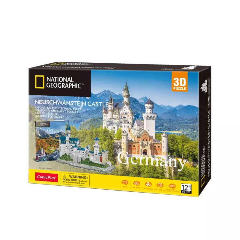 3D-palapeli CubicFun Schloss Neuschwanstein